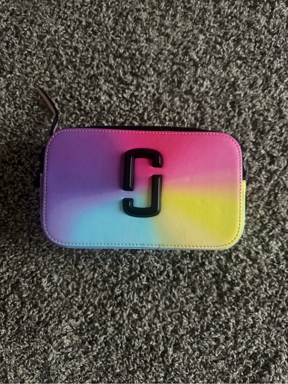 Marc Jacobs Gradient Rainbow Camera Bag — Pink, Purple, Blue, Yellow